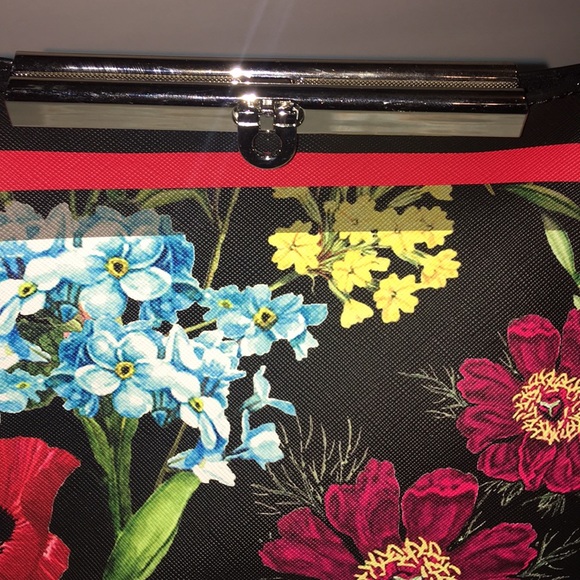 COPY - Floral print satchel - Picture 3 of 4